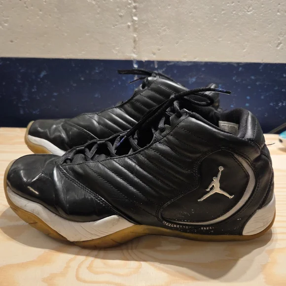 Jordan B-2rue - Black/Metallic Silver/Concord - Basketball Shoes (Size 12) - Picture 2 of 10